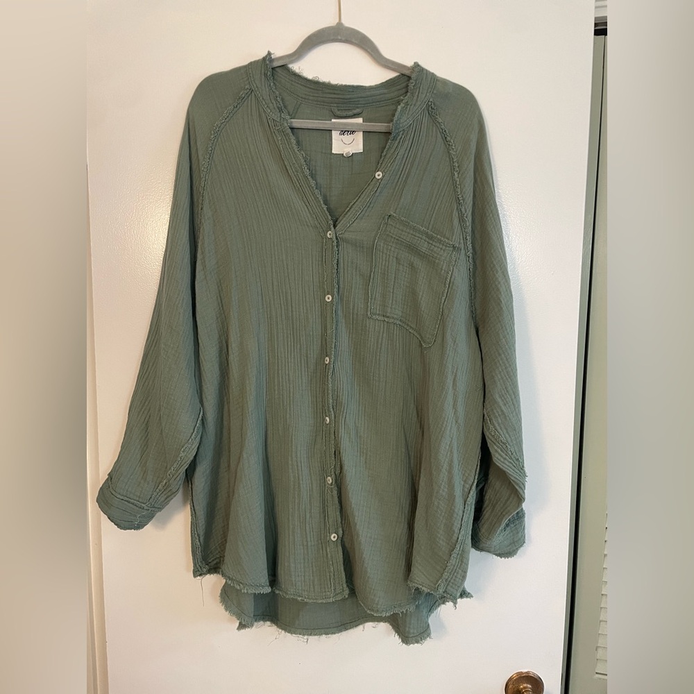 Aerie pool to party shirt